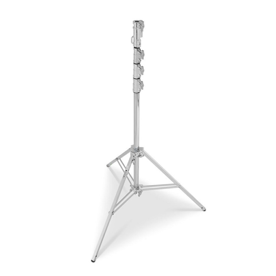 STANDS, ARMS AND CLAMPS Manfrotto | Avenger Combo Stand 45 Zilver 450 Cm/178 Inch Stalen Drievoudige Verhoger