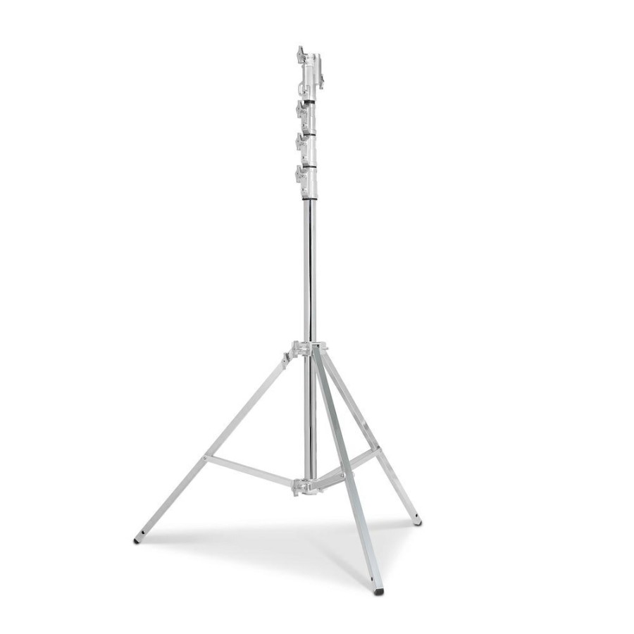 STANDS, ARMS AND CLAMPS Manfrotto | Avenger Combo Stand 45 Zilver 450 Cm/178 Inch Stalen Drievoudige Verhoger