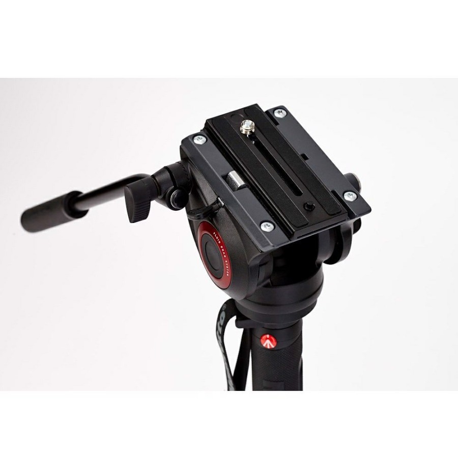 PHOTOGRAPHIC STYLE Manfrotto | Xpro Video-Monopod Met 4 Secties, Vloeistofkop En Fluidtech-Basis