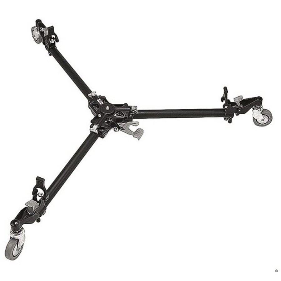 Video tripods Manfrotto | Automatische Opvouwbare Dolly Zwart