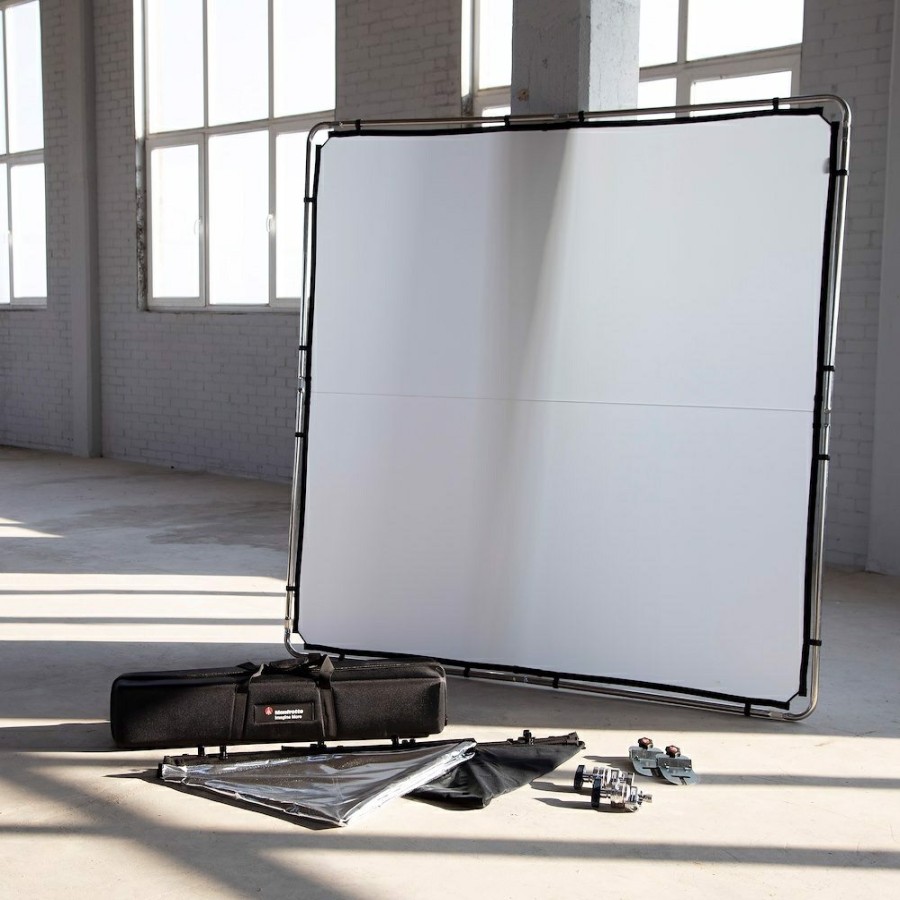 LIGHTING CONTROL SOLUTIONS Manfrotto | Pro Scrim Alles-In-Een-Set 2X2M Groot