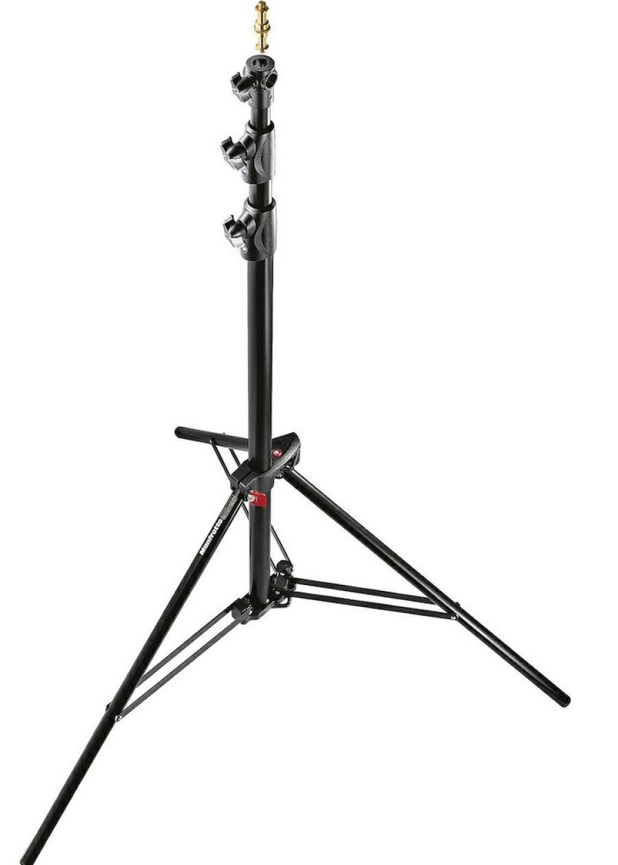 PHOTOGRAPHIC STYLE Manfrotto | 3-Pack Photo Ranker-Standaard, Zwart Aluminium Met Luchtkussen