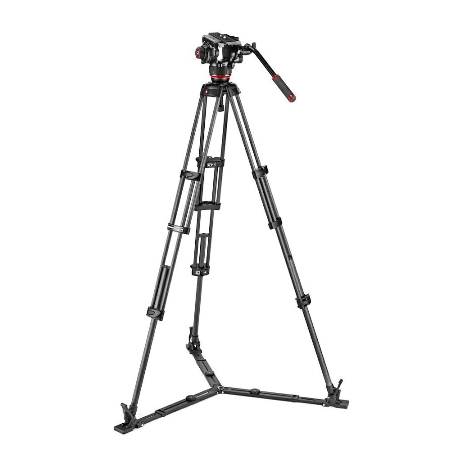 Video tripods Manfrotto | 504X Vloeistofvideokop Met Cf-Statief Met Twee Poten Gs