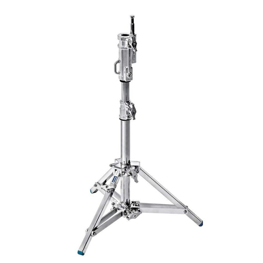 STANDS, ARMS AND CLAMPS Manfrotto | Avenger Combo Stand 10 Sil 100 Cm/39,6 Inch Stalen Enkele Verhoger