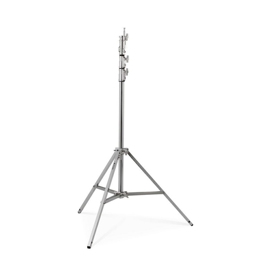 STANDS, ARMS AND CLAMPS Manfrotto | Avenger Combo Stand 35 Zilver 350 Cm/138 Inch Stalen Dubbele Stijgbuis