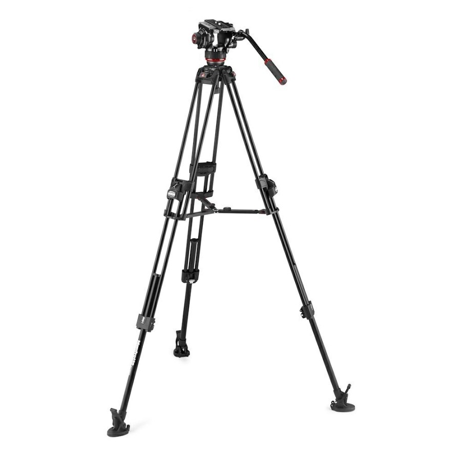 Video tripods Manfrotto | 504X Vloeiende Videokop Met 645 Snel Dubbel Aluminium Statief