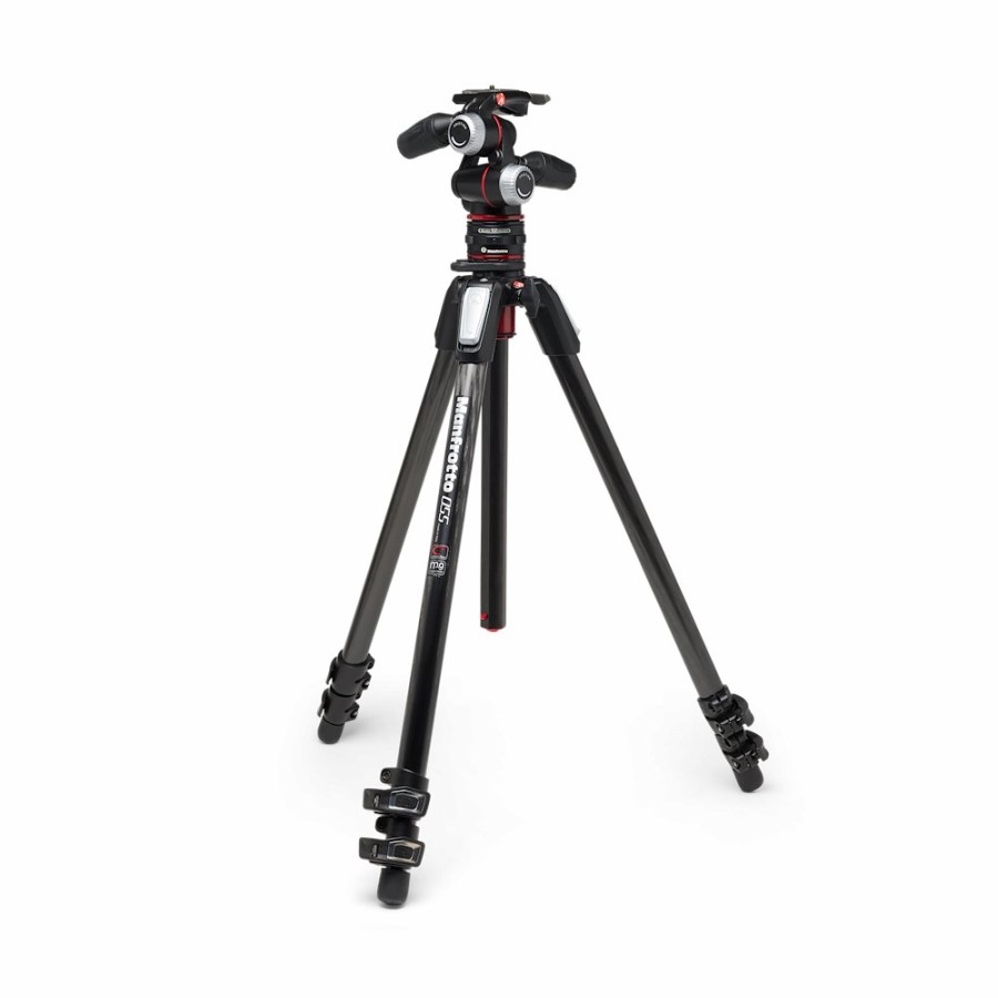 CAMERA Manfrotto | 055 Carbon 3-Delig Statief Met 3-Weg Kop + Move