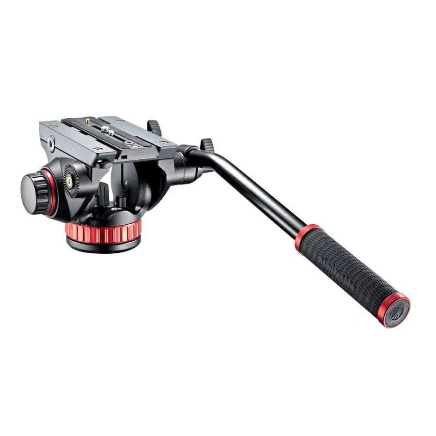 Video tripods Manfrotto | 502 Vloeistofvideokop Met Platte Basis