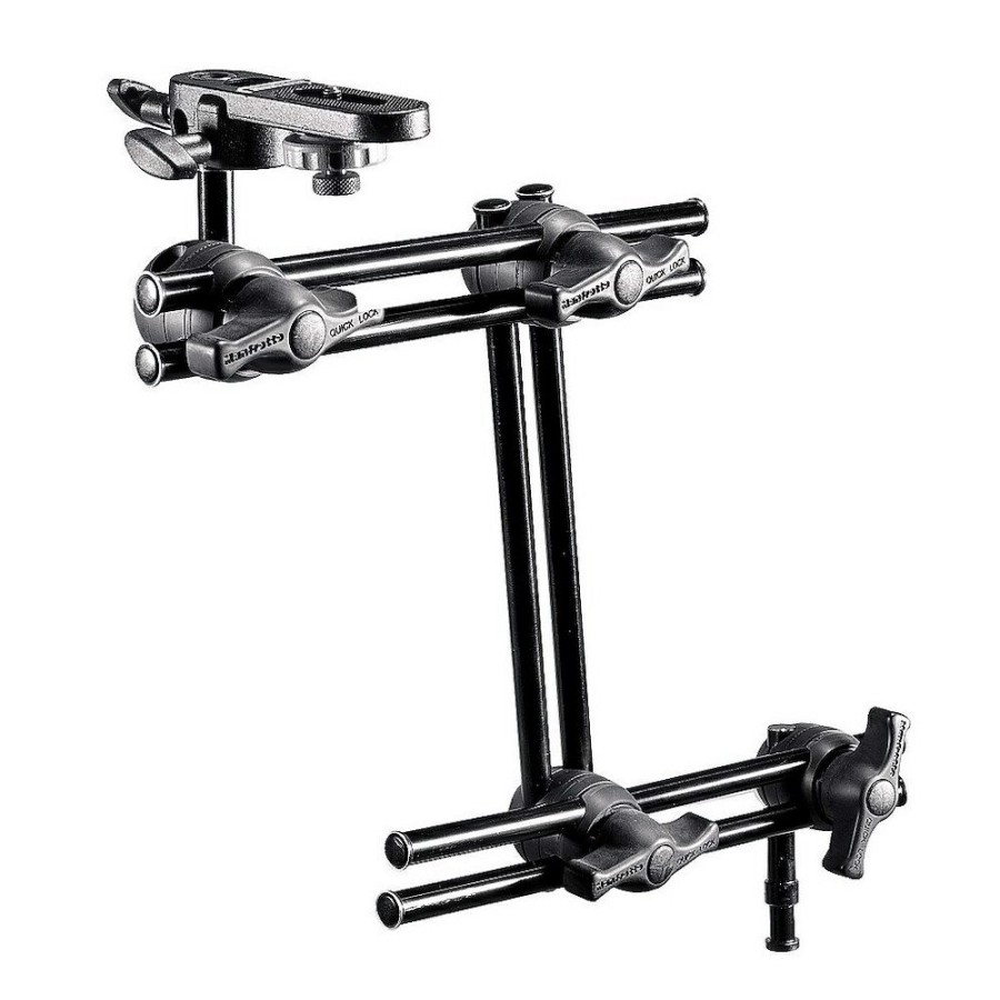 STANDS, ARMS AND CLAMPS Manfrotto | 3-Delige Dubbele Gelede Arm Met Camerabevestiging