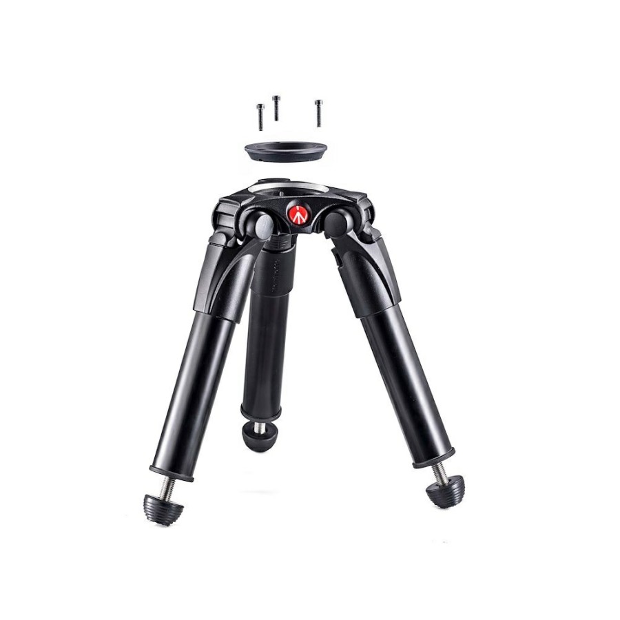 Video tripods Manfrotto | Aluminium Hihat Met Een Poot, Halve Bowl Van 75-60 Mm