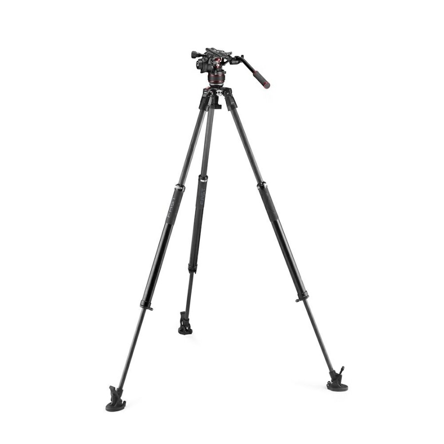 Video tripods Manfrotto | Nitrotech 612-Serie Met 635 Fast Single Leg Carbon-Statief