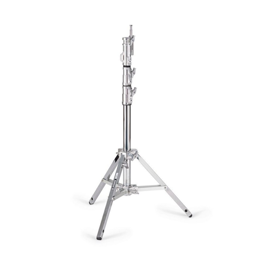 STANDS, ARMS AND CLAMPS Manfrotto | Avenger Combo Stand 20 Sil 200 Cm/78 In Stalen Dubbele Stijgbuis