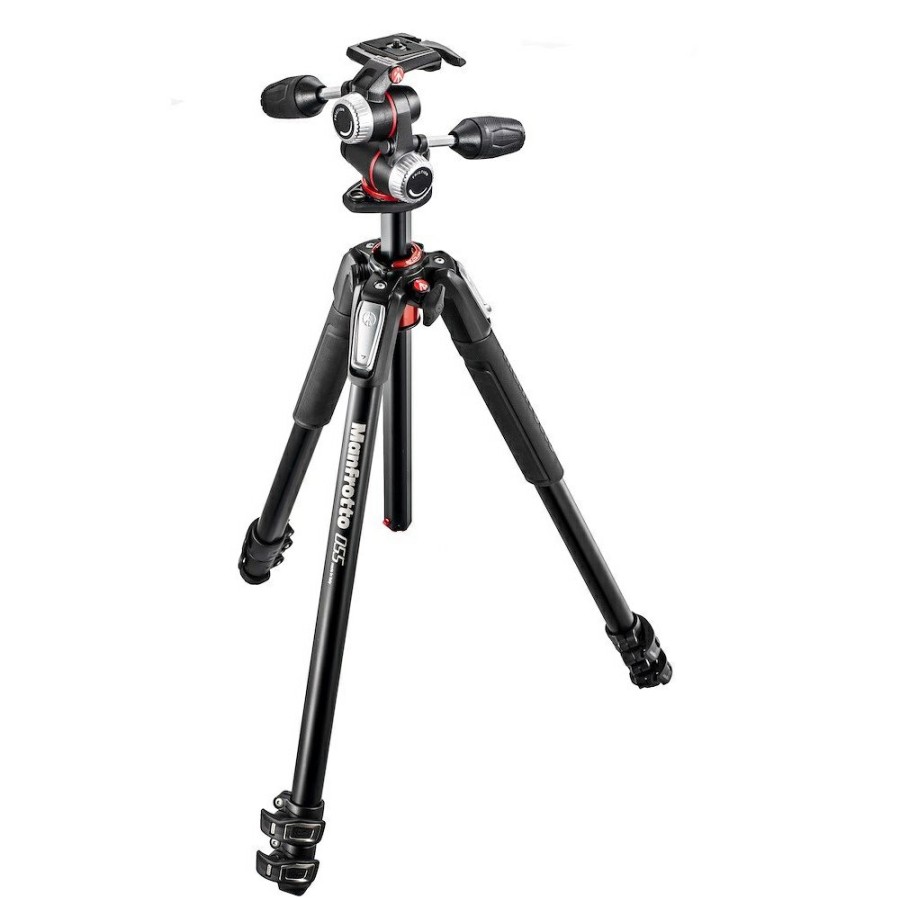 CAMERA Manfrotto | 055 Kit - Alu 3-Delig Horiz. Kolomstatief Met Kop