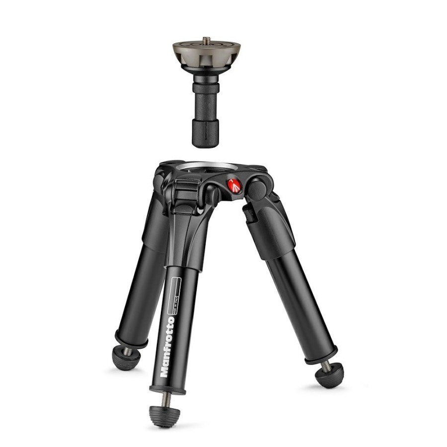 VIRTUAL REALITY Manfrotto | Virtual Reality Aluminium Voet Met Halve Bal Voor Waterpas Stellen