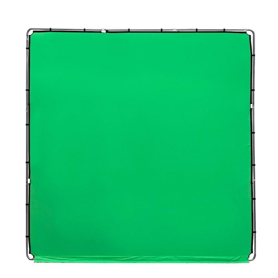 PHOTO & VIDEO BACKGROUNDS Manfrotto | Studiolink Chroma Key Groen Scherm Kit 3 X 3M