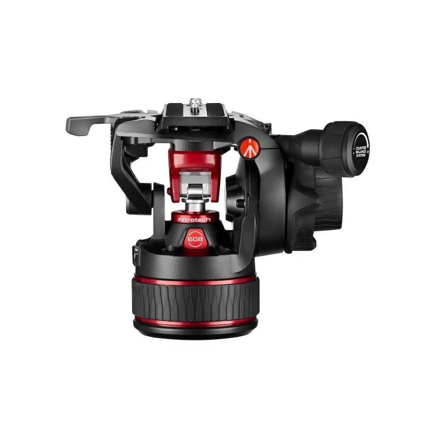 Video tripods Manfrotto | Nitrotech 608 Vloeistofvideokop Met Continu Cbs