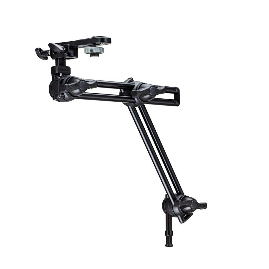 STANDS, ARMS AND CLAMPS Manfrotto | Dubbel Scharnierende Arm Uit 2 Delen Met Camerabevestiging