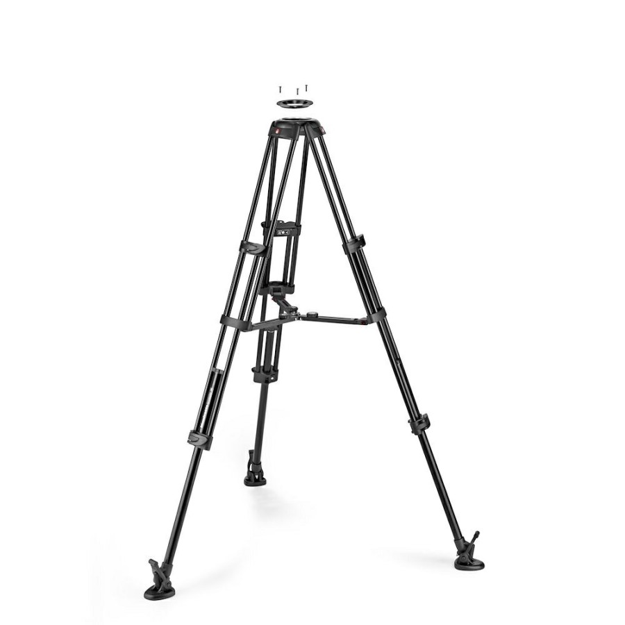 Video tripods Manfrotto | Alu Twin Ms-Statief 100/75 Mm