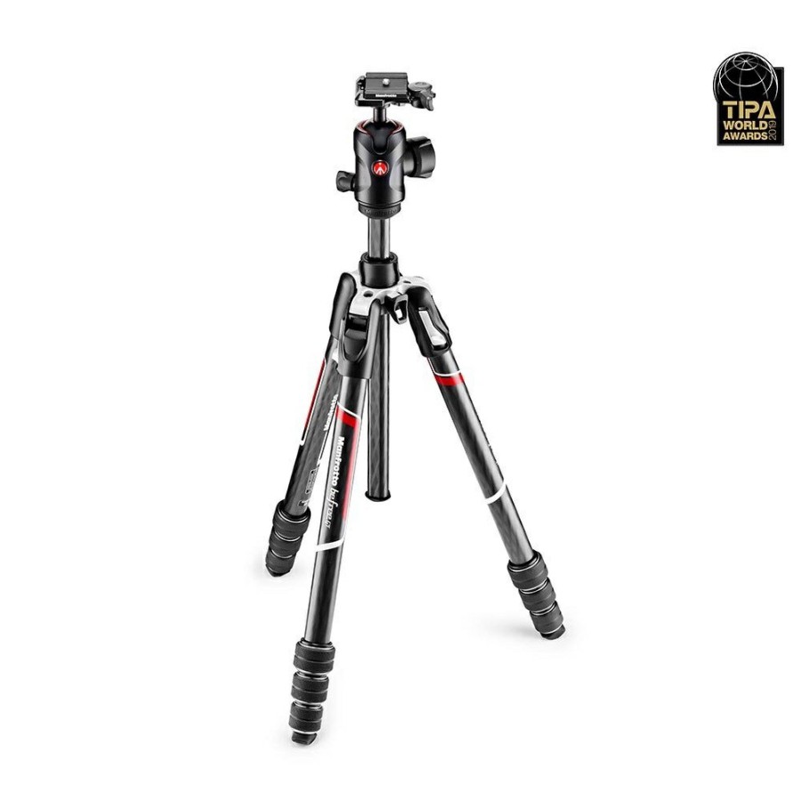 Tripods Manfrotto | Befree Gt Koolstofvezel Statief Met Draaivergrendeling, Balhoofd