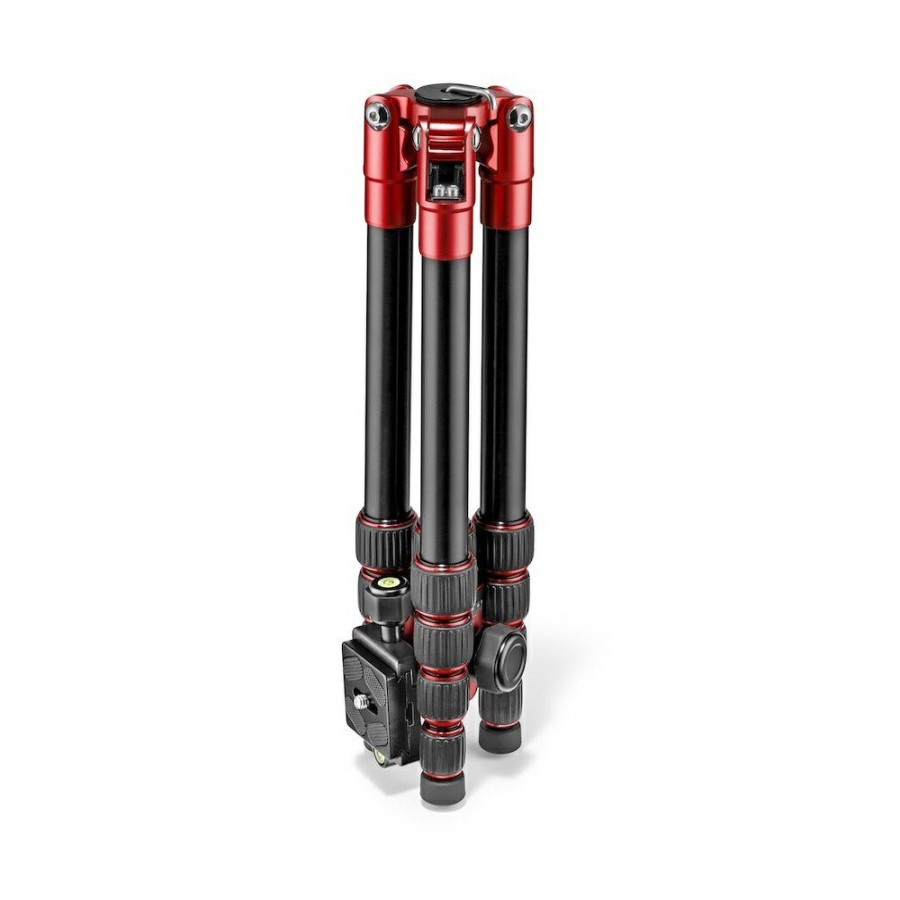 Tripods Manfrotto | Element Traveller Statief Klein Met Balhoofd, Rood