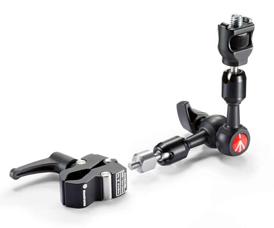 PHOTOGRAPHIC STYLE Manfrotto | Micro-Variabele Wrijvingsarm, Anti-Rotatiebevestiging, Klem