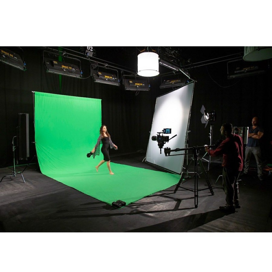 PHOTO & VIDEO BACKGROUNDS Manfrotto | Chromakey Gordijn 3 X 7M Groen