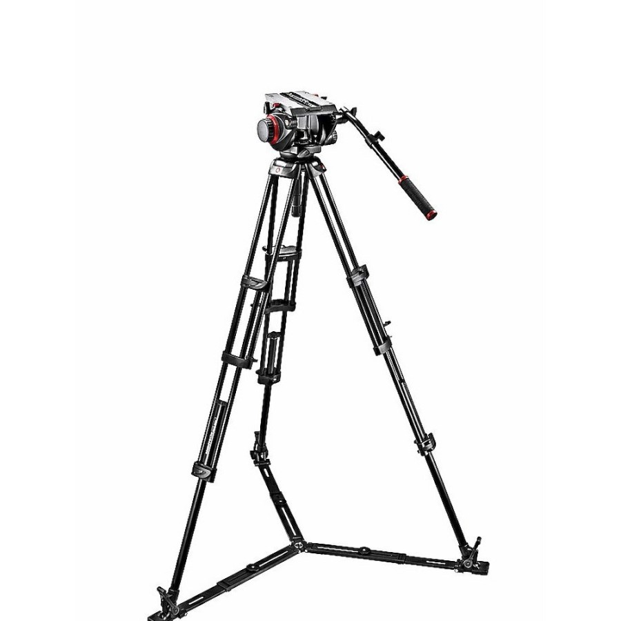 Video tripods Manfrotto | 509 Vloeistofvideokop En 545 Gb Aluminium Dubbelpootstatief