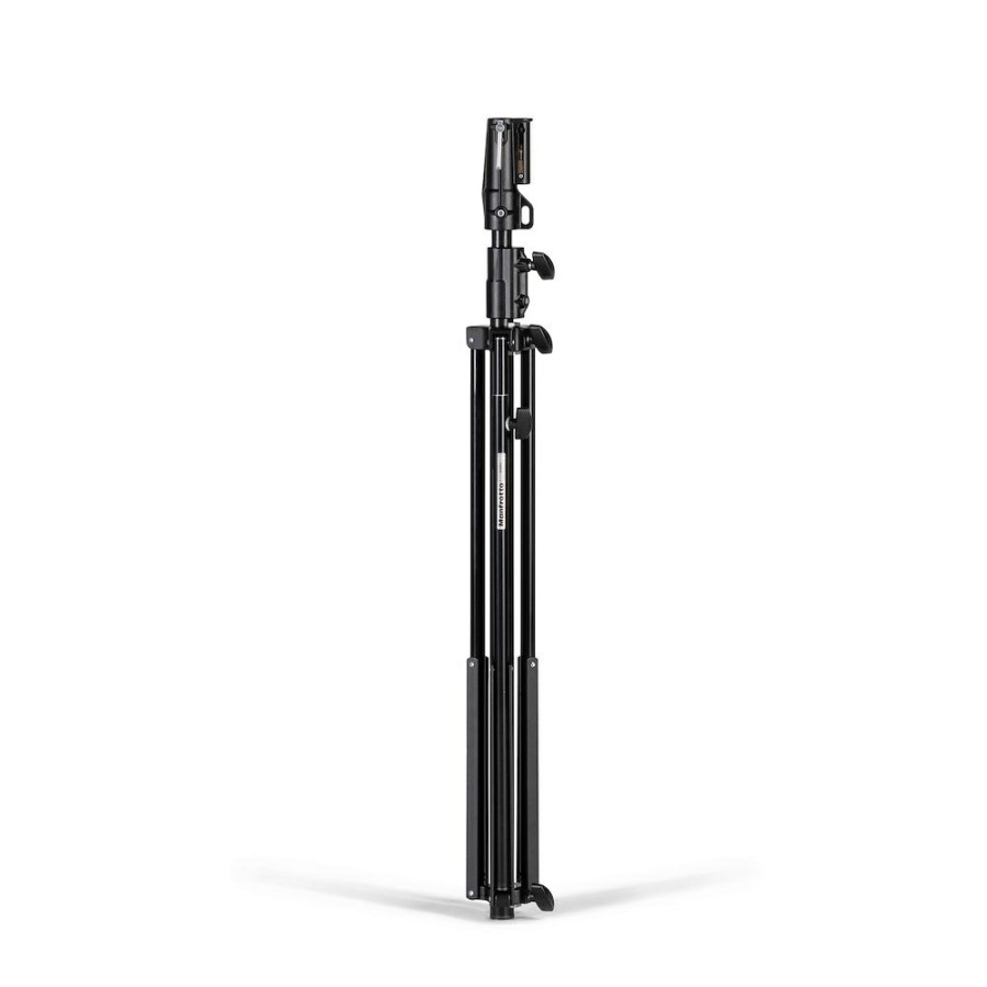 STANDS, ARMS AND CLAMPS Manfrotto | Zwart Aluminium 2-Delige Standaard